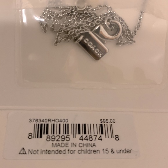 NWT Coach Necklace & Earrings Set’s 💙💚WINNER’S Choice- Bid to win!! - Picture 10 of 13
